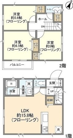 Ｋｏｌｅｔ国立谷保＃１５の物件間取画像